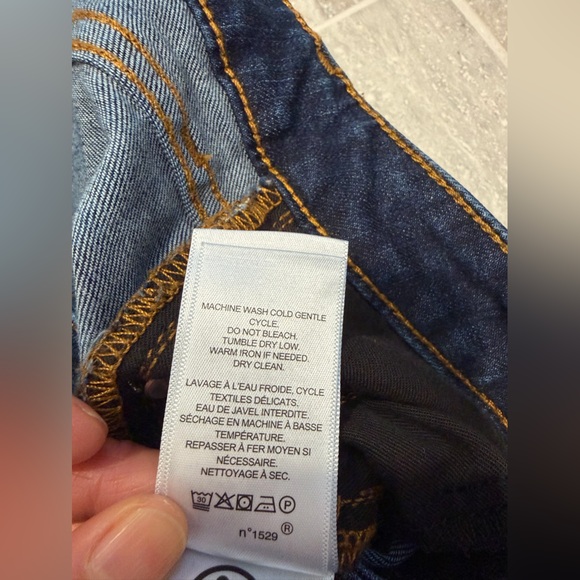 Lauren Ralph Lauren Dark Blue Straight Leg Jeans - Picture 15 of 16